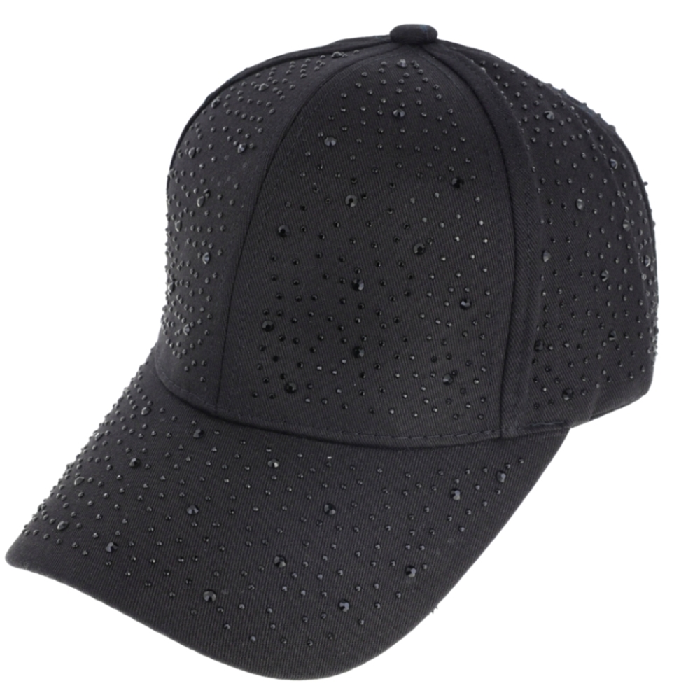 High Fashion Bling Embellished Rhinestone Cotton Embellished Baseball Ca…